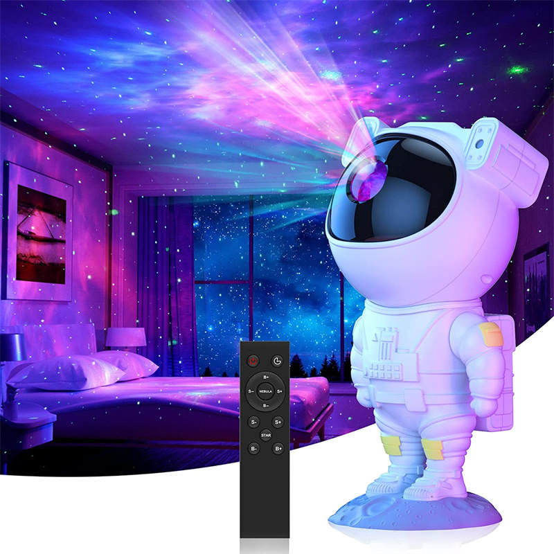 Astronaut Stjernehimmel Projektor med Fjernbetjening